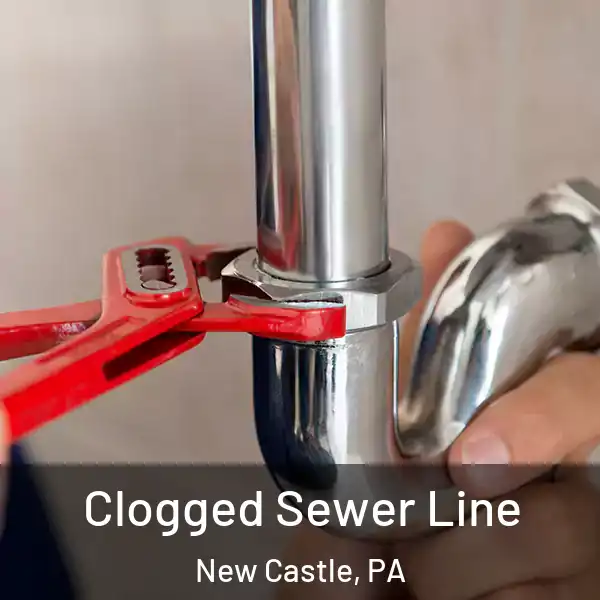  Clogged Sewer Line New Castle, PA