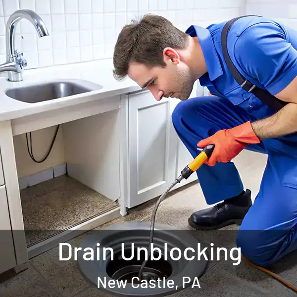  Drain Unblocking New Castle, PA