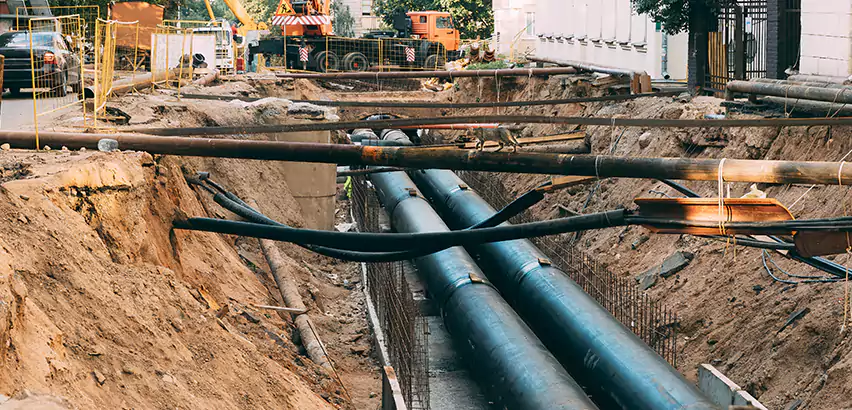 Underground Sprinkler Pipe Repair in New Castle, PA